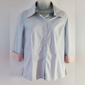 Tommy Hilfiger ladies shirt,sz 12, Euc